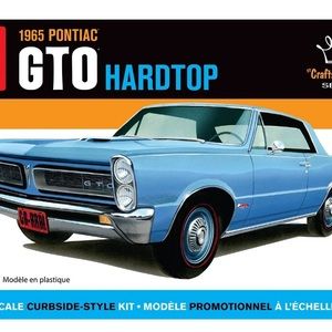 1/25 AMT 1410 1965 PONTIAC GTO HARDTOP Plastic Model Kit  New sealed in Box.